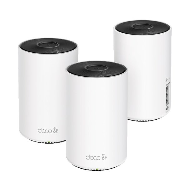 Deco AXE5300 Tri-Band Mesh Wi-Fi 6E System Router(3-pack)