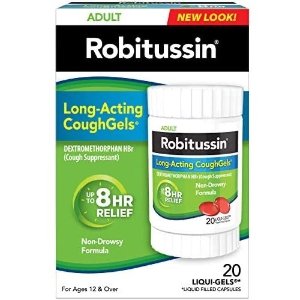 Robitussin 成人长效止咳缓解胶囊 20粒