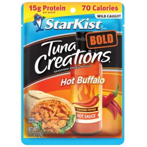StarKist Buffalo香辣口味即食吞拿鱼2.6oz 12包