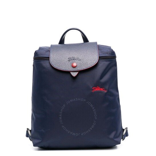 Navy Le Pliage Club Backpack