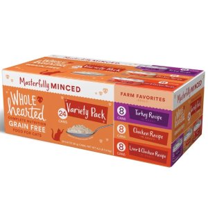 Wholehearted Cat Food Variety Packs