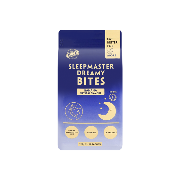 Bio-E Sleepmaster Dreamy Bites Banana Flavor 60 Sachets