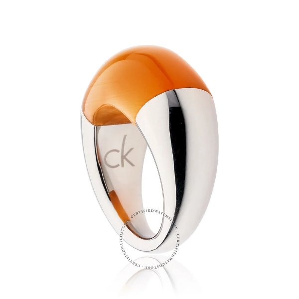 Ellipse Two Tone Size 8 Ring