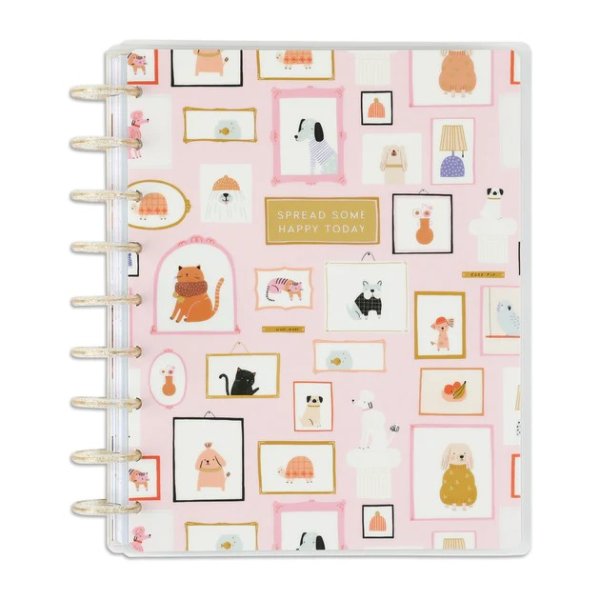 2023 Cozy Pet Critters Happy Planner - Classic Vertical Layout - 12 Months