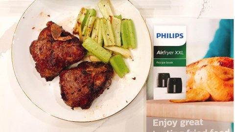 【飞利浦空气炸锅】教程之- 懒人烤羊排❤