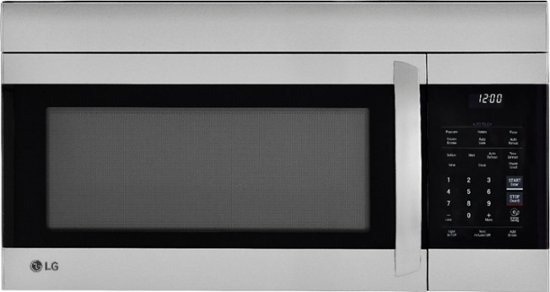 - 1.7 Cu. Ft. Over-the-Range Microwave with EasyClean - Stainless Steel