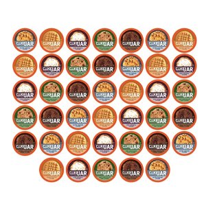 Cookie Jar Coffee Variety Pack Pods for Keurig K Cup Brewers, 40 Count