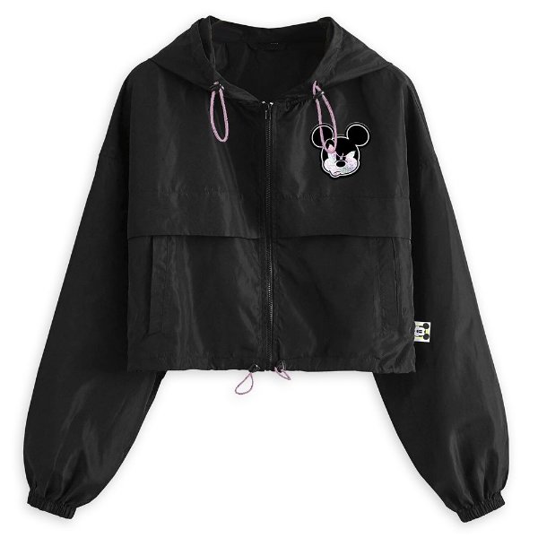 Mickey Mouse Cropped Windbreaker Jacket for Women | shopDisney
