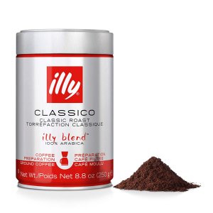 illy Classico Ground Drip Coffee, 8.8 Ounce (Pack of 1)