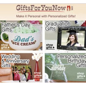GiftsForYouNow.com：订单满$50，即可享受 25% Off