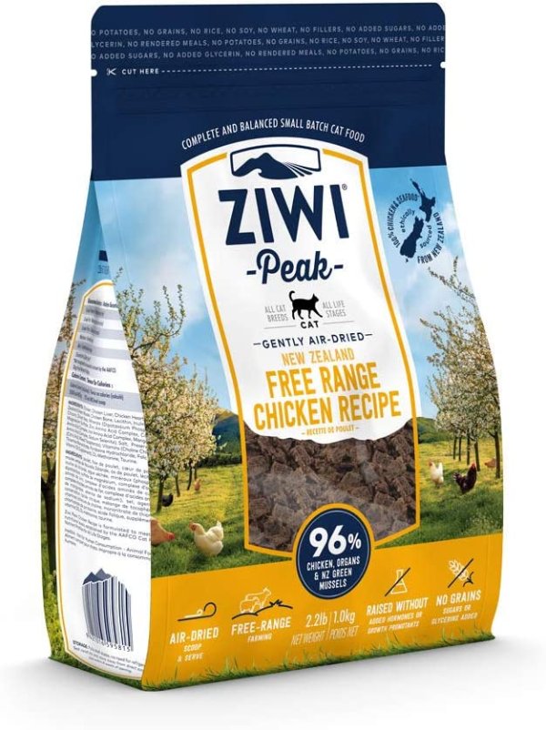 ZIWI Peak Air-Dried Cat Food – All Natural, High Protein, Grain Free & Limited Ingredient with Superfoods Visit the ZIWI Store