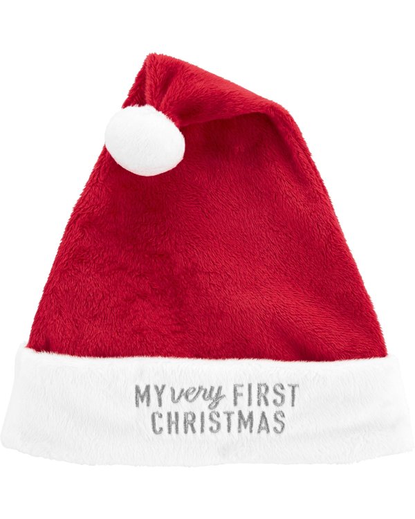 First Christmas Santa Hat