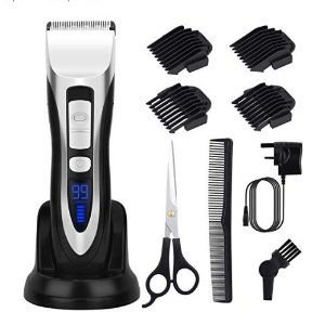 ELEHOT Cordless Rechargeable Hair Clipper and Trimmers