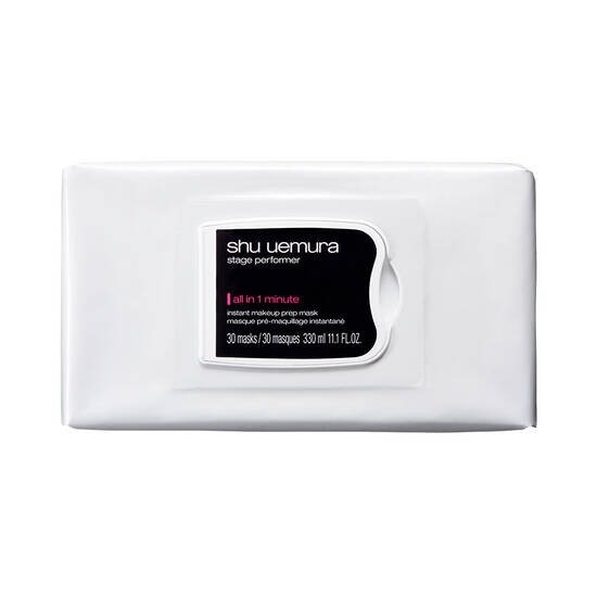 stage performer all in 1 minute prep mask – sheet mask - Shu Uemura Art of Beauty