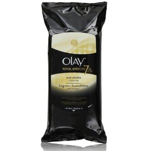 Olay Total Effects Age Defying Wet Cleansing Cloths, 30 Count