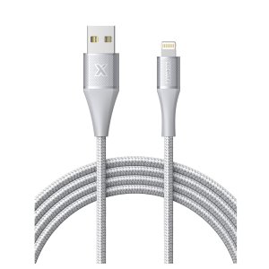Xcentz 6ft MFi Certified Braided Nylon Lightning Cable