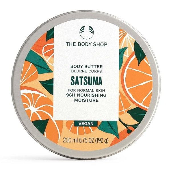 Satsuma Body Butter, Softening Body Moisturizer, 6.75 Oz.