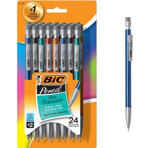 BIC Xtra-Precision 0.5mm自动铅笔 24支