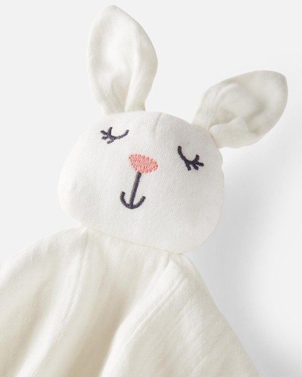 婴儿有机棉小兔纱布巾
