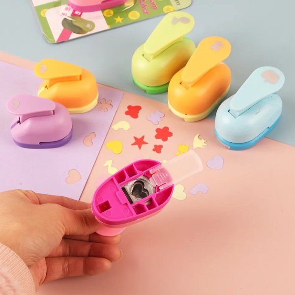 Mini Paper Hole Punch Craft Hole Punch Shapes for DIY Craft, Scrapbook, Cards, Handmade Project
