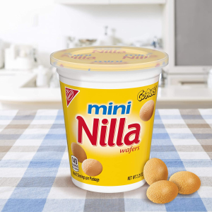 Nilla Wafers Mini Vanilla Wafer Cookies 2.25oz Pack of 12