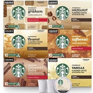 Starbucks 多种口味胶囊咖啡60个装
