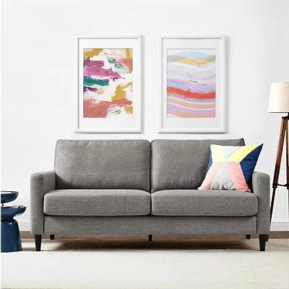 Atwater Living Regency Contemporary Sofa, Gray Linen | Ashley
