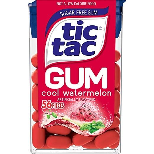 Gum, Sugar Free Chewing Gum, Cool Watermelon, 12 Count