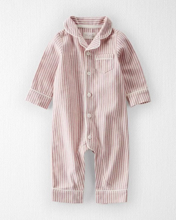 婴儿有机棉连体睡衣