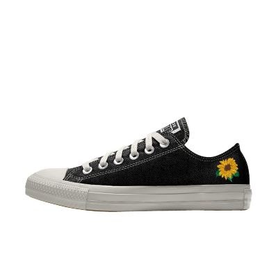 Custom Chuck Taylor All Star Floral Embroidery Low Top