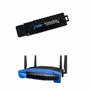 Linksys WRT1900ACS Smart Router + 128GB USB3.0 SSD + $50 Dell GC