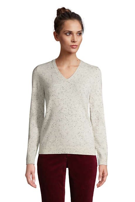 Women's Cashmere V-neck Sweater