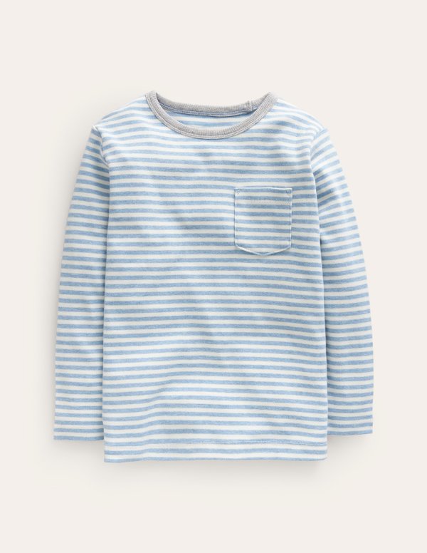 Cosy Brushed TopDuck Egg Blue/Ivory