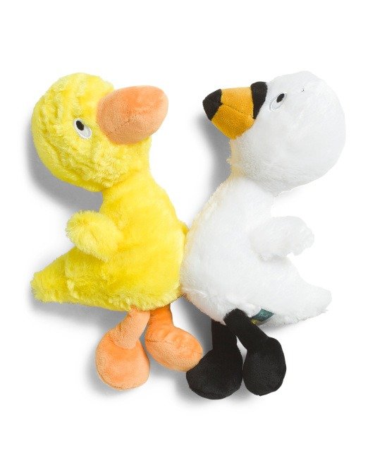 Duck And Goose Plush Set