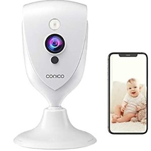 Baby Monitor, Conico 1080P HD Wireless Camera Pet Cam with Sound Motion Detection
