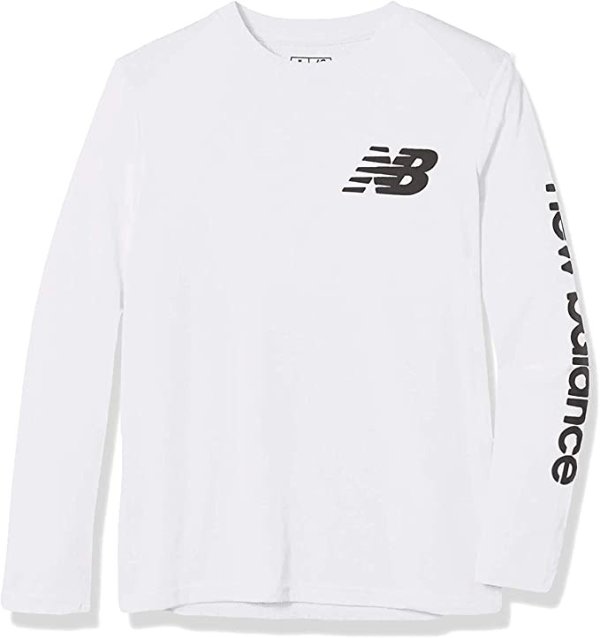 Active Performance Graphic Long Sleeve Tshirt Sports Top