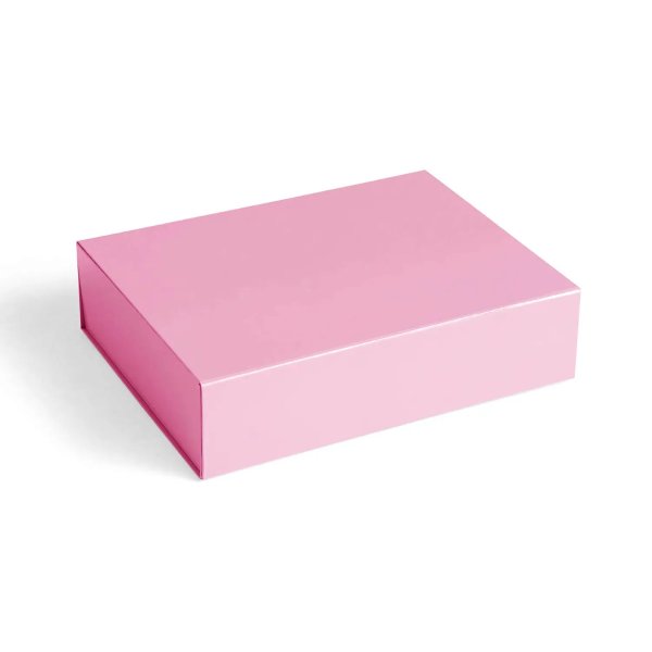 淡粉色收纳盒