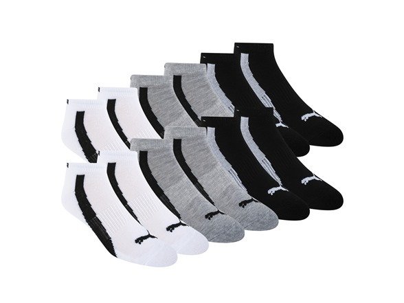 Men's 12-Pairs Low Cut Socks
