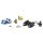 Star Wars: The Last Jedi A-Wing vs. TIE Silencer Microfighters 75196 Building Kit (188 Piece)