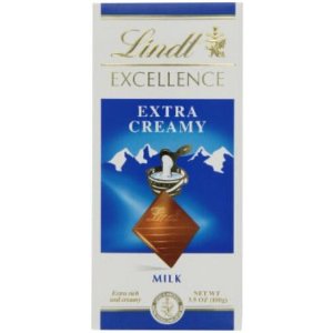 Lindt Excellence Extra Creamy Milk Chocolate 3.5-Ounce (Pack of 12)