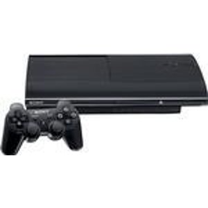 二手索尼Sony PS3 PlayStation 3 12GB游戏机- 黑色 -CECH-4201A 