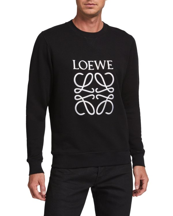 Men's Anagram Embroidered Sweatshirt