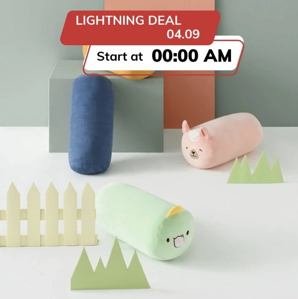 Colorful Multi-Purpose Lumbar Pillow (Lightning Deal)