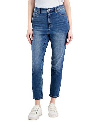 Women's High-Rise Slim-Leg Ankle Jeans, Created for Macy's