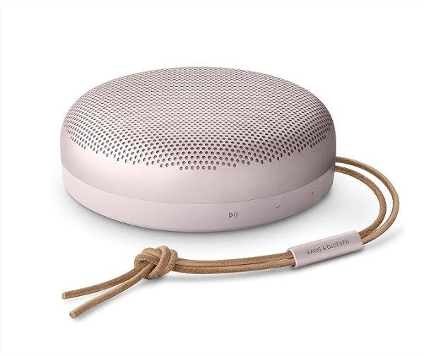Beosound A1 (2nd Generation) Wireless Portable Waterproof Bluetooth Speaker with Microphone, Pink
