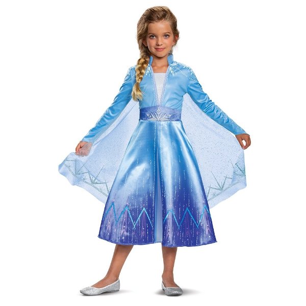 Disney Frozen 2 Elsa Deluxe Girl Halloween Costume