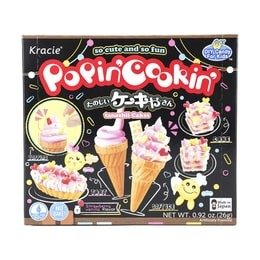 日本食玩嘉娜宝KRACIE 冰淇淋雪糕DIY自制手工糖果玩具 26g | 亚米