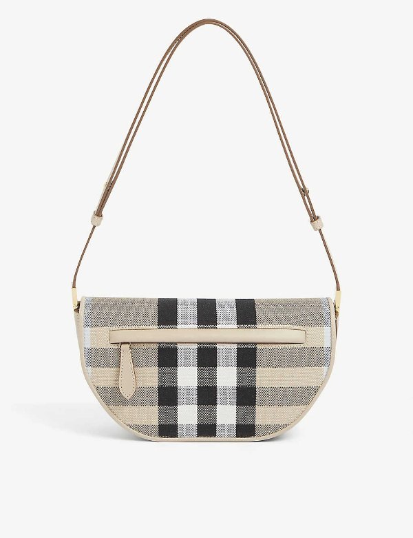 Olympia small cotton shoulder bag