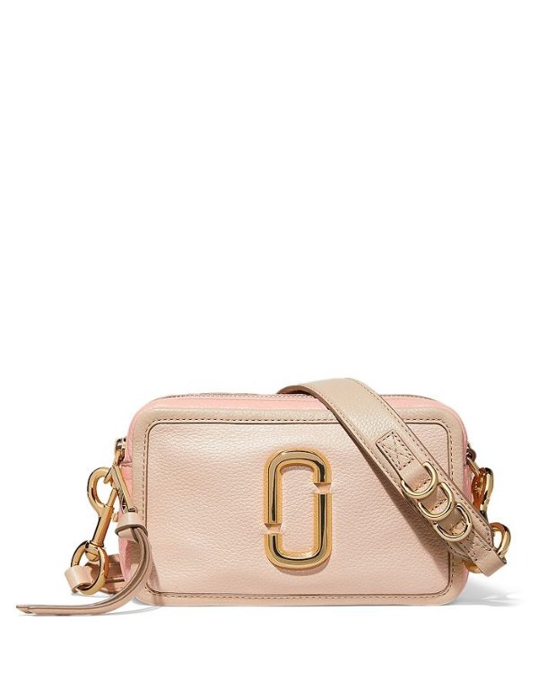 The Softshot Color Blocked Leather Crossbody