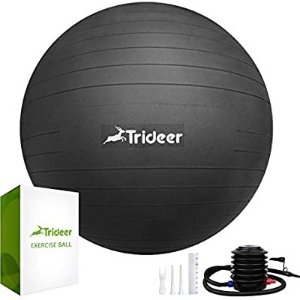 Trideer Exercise Ball (58-65cm) Extra Thick Yoga Ball Chair